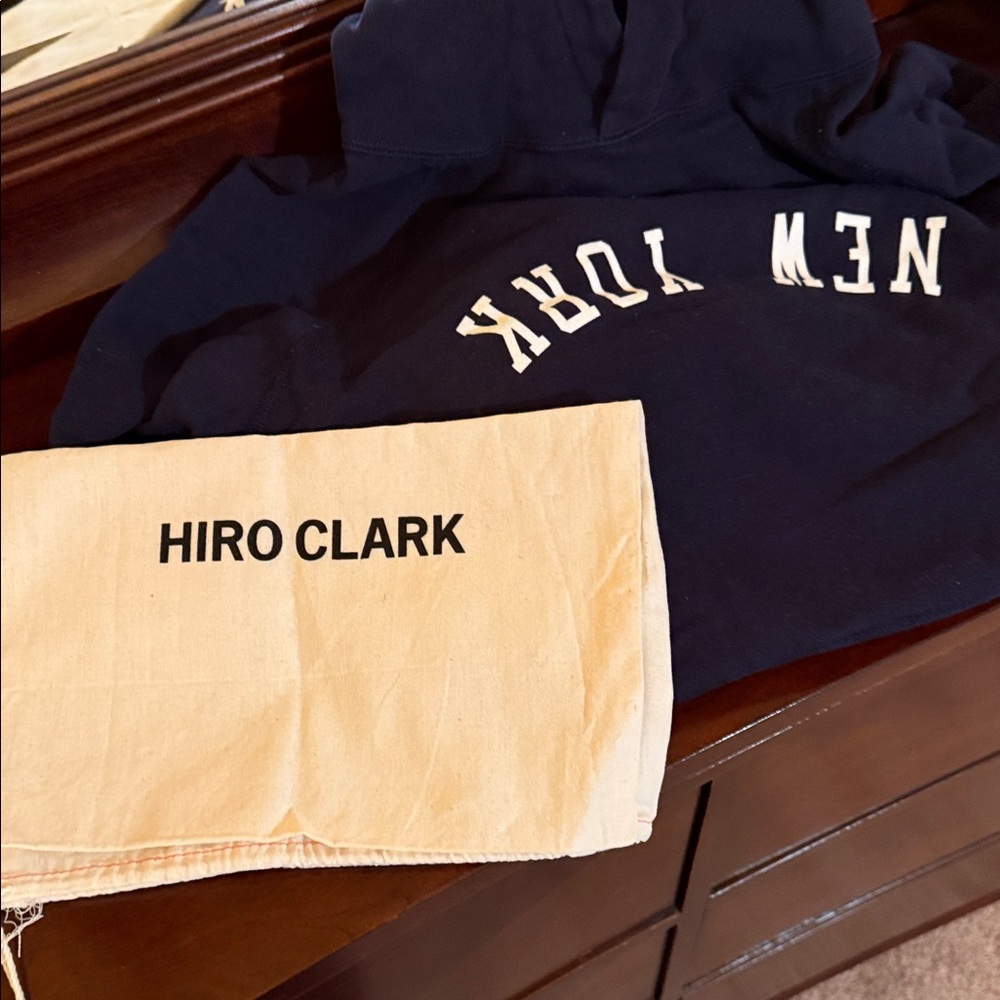 Hiro Clark Navy Hoodie